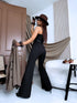 "GRACE LINE VS9006" fabric trousers - black